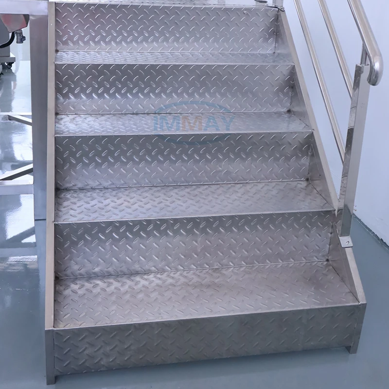 Hot sale industrial 300L 500L 800L 1000L 2000L 3000L 5000L  stainless steel mixer mixing tank for honey juice syrup serum