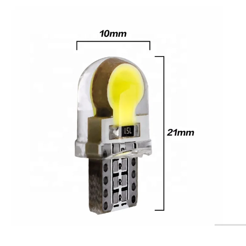 
T10 COB short 3W T10 LED lights License plate Bulbs auto t10 cob 