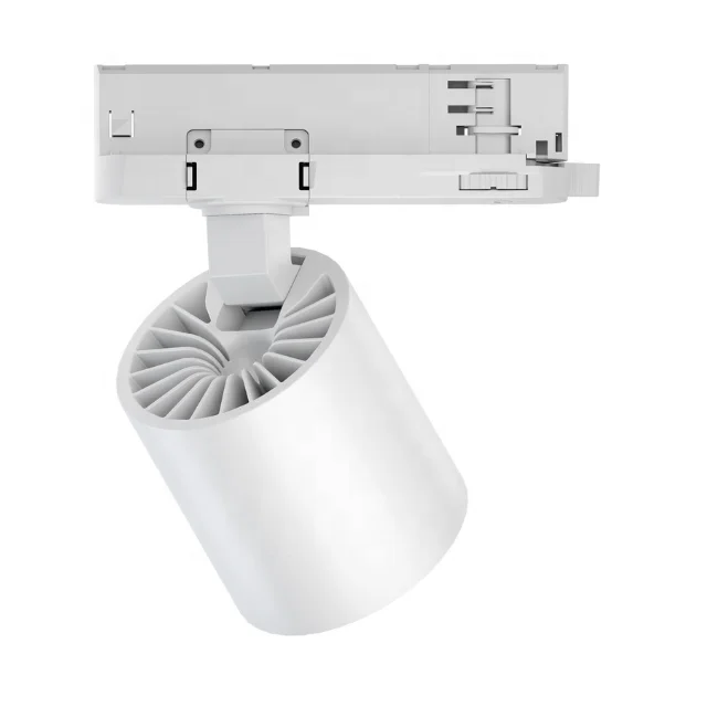 RONSE Ultra High Lumen Track Lighting Dimmable Zoom Track Light Led Spotlight 15w 2phase 4phase Black Residential