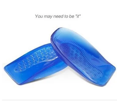 Men and Women Shoe Pad Sports Insert Sneaker Gel Sole u-shaped heel insole comfort honeycomb soft silicone gel heel cup