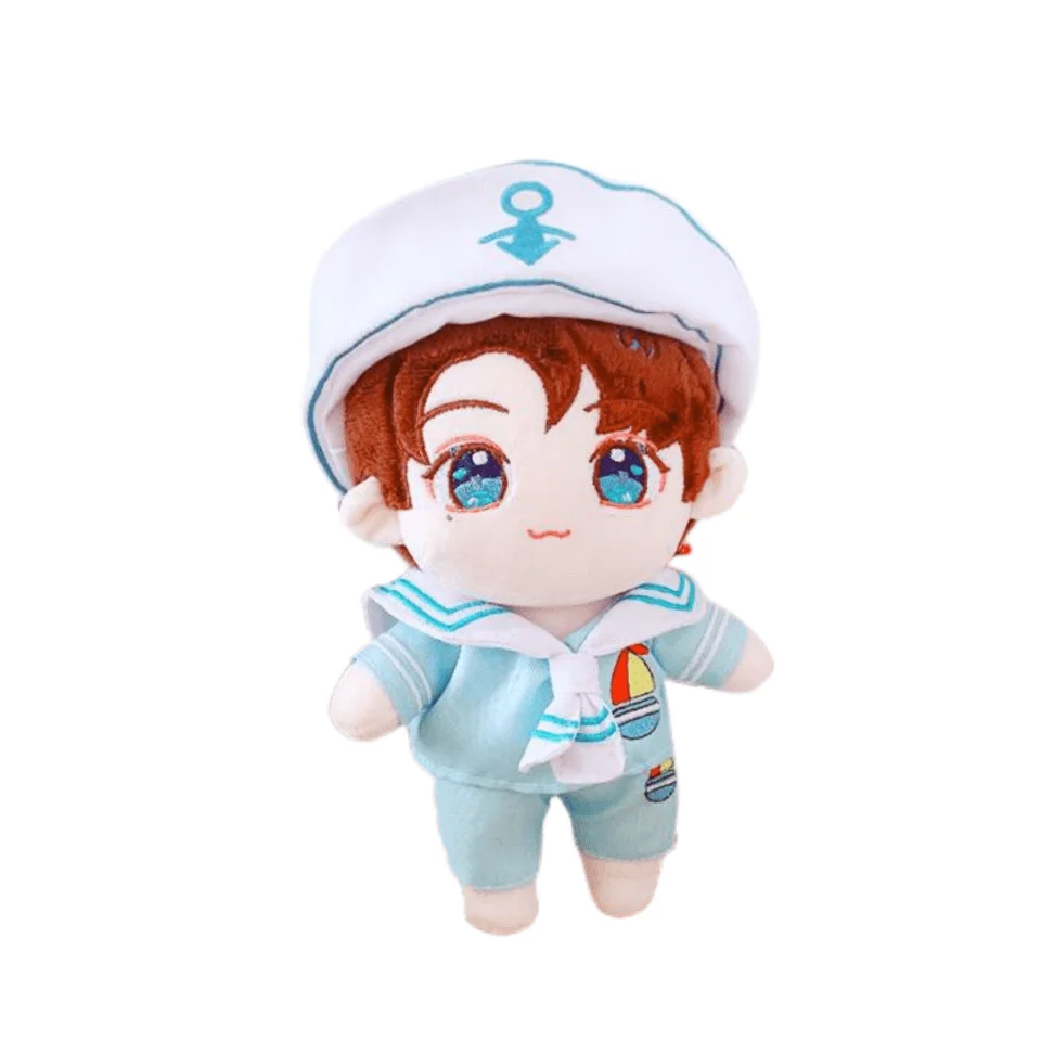 Korean 20 cm Plush Toys High Quality Stuffed PP Cotton Kpop Merchandise Bangtan Boys Plush Doll Plush Toys