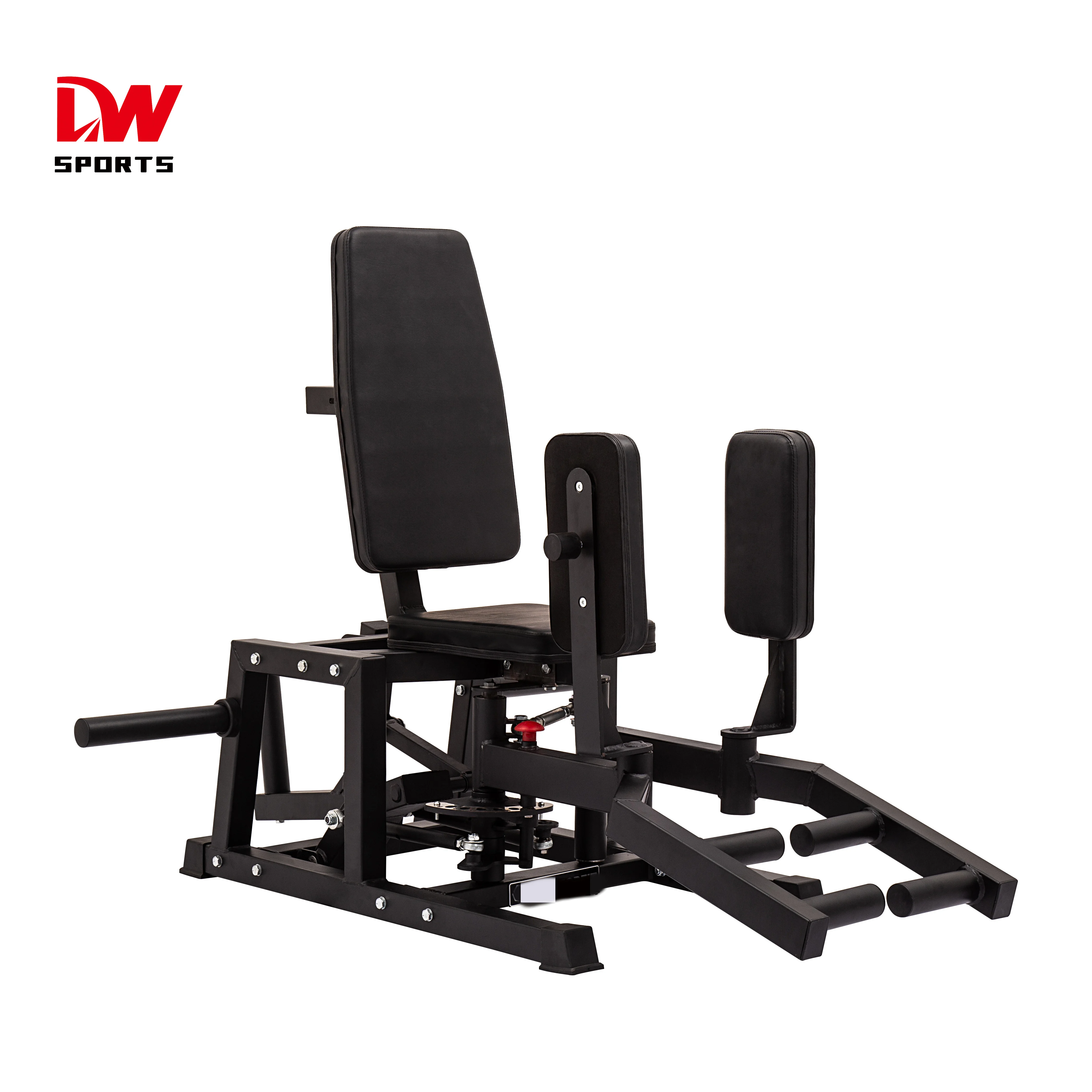 DW SPORTS Plate-Loaded Hip Abductor And Adductor Exercise Machine Inner Outer Thigh leg Strengthening Machine