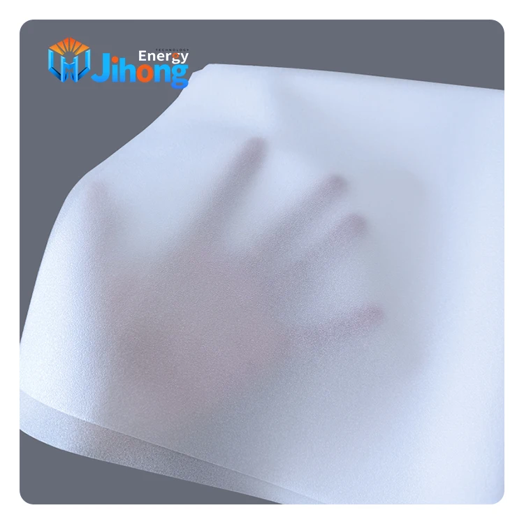 Customized Size Jihong Backsheet Solar Eva Film Encapsulant Price For Solar Panel laminated glass
