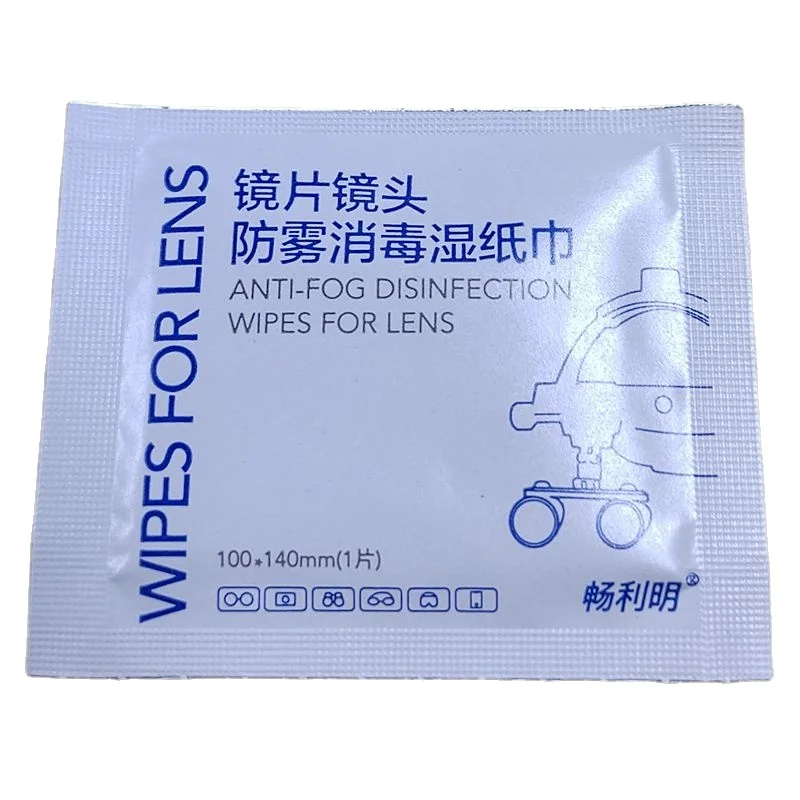 OEM Anti-fog Disinfection Wipes for Lens