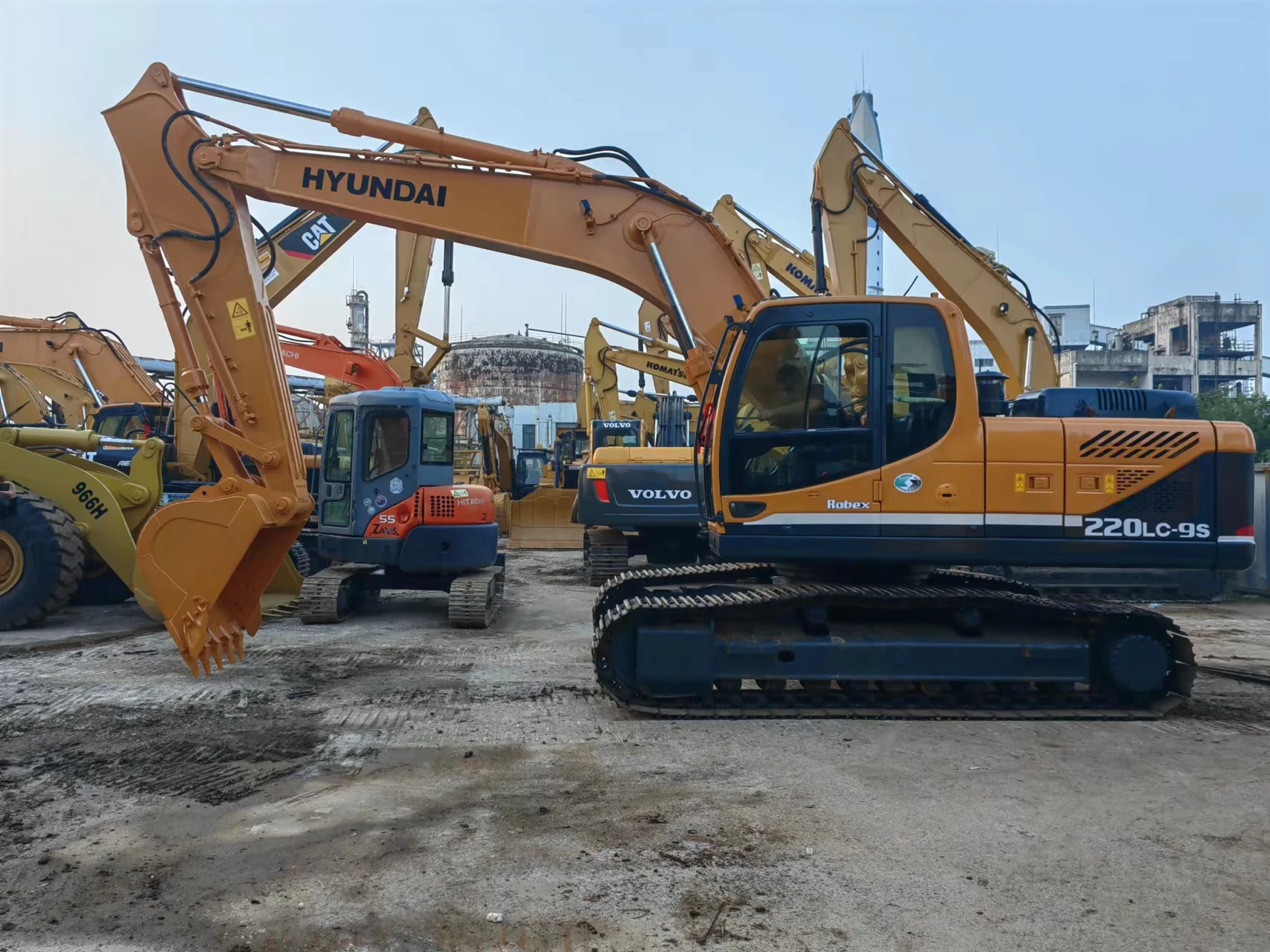 Б/у экскаватор Hyundai 220lc-9s 330lc оригинальный 220lc для продажи