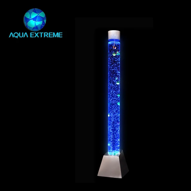 2022 светодиодная пузырьковая лампа 6 футов аквариум Большая Напольная Лампа с разноцветным светом пультом дистанционного управления стимулирующая дом и офис