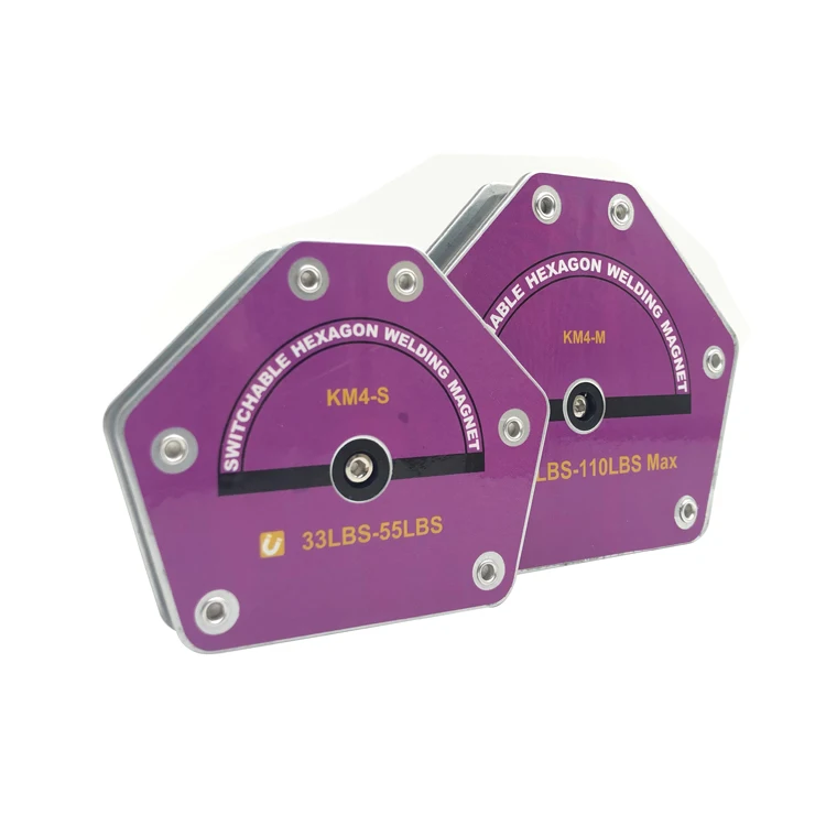 600 Amp 90 lb Triangle Welding Squares Magnetic Ground Clamp