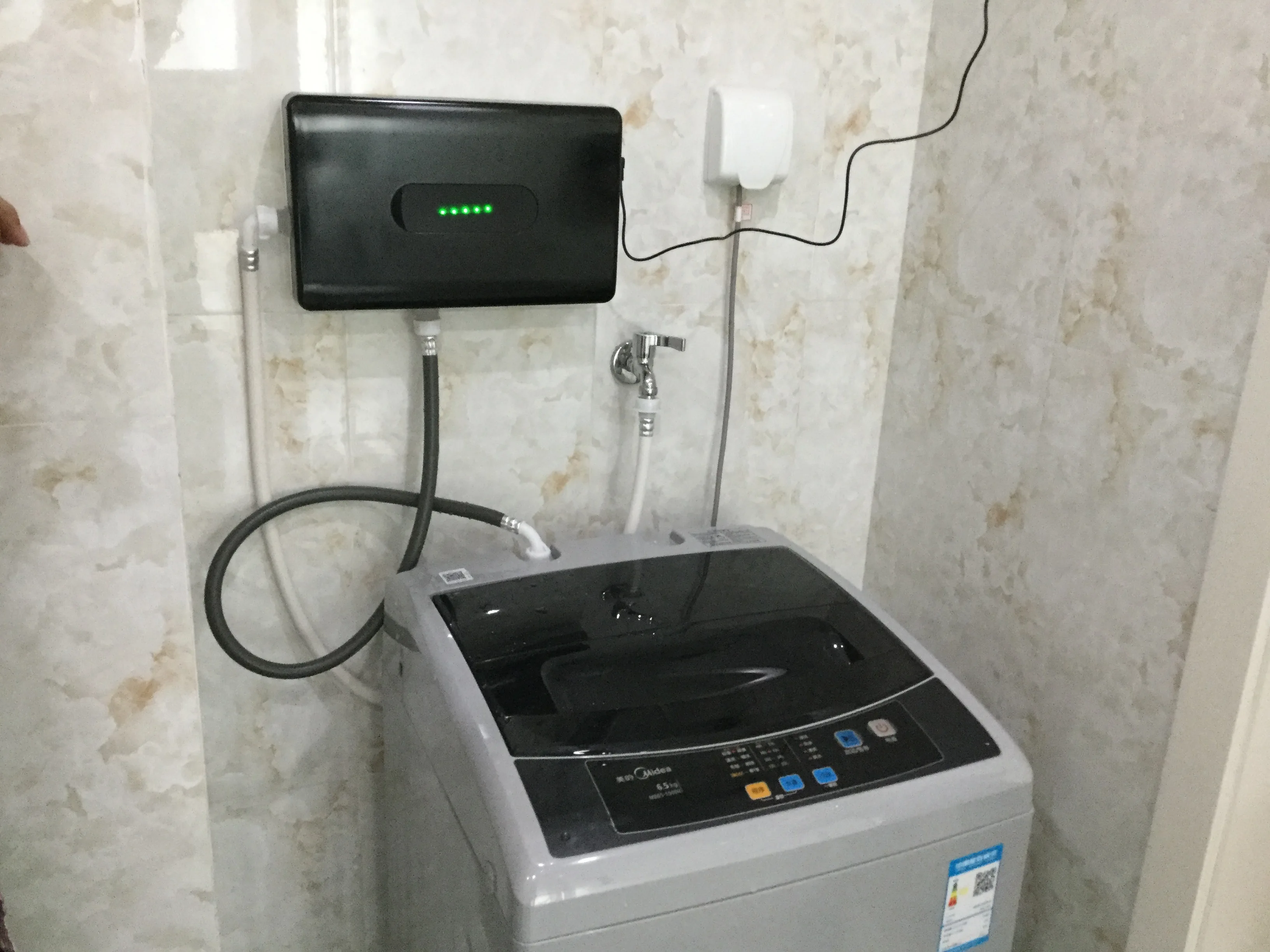 
un systeme ecologique pour laver son linge avec Tech ozone Eco Laundry 