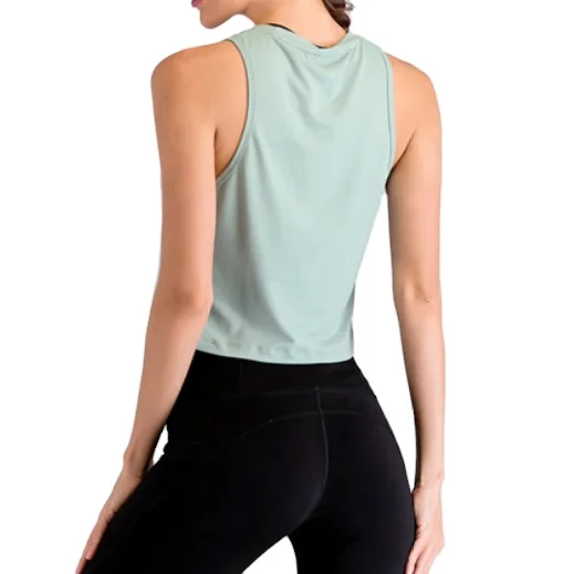 
Jiadi Crop Top Ladies Custom Printing Fitness Women Yoga Top Sports Workout Crop Crop 