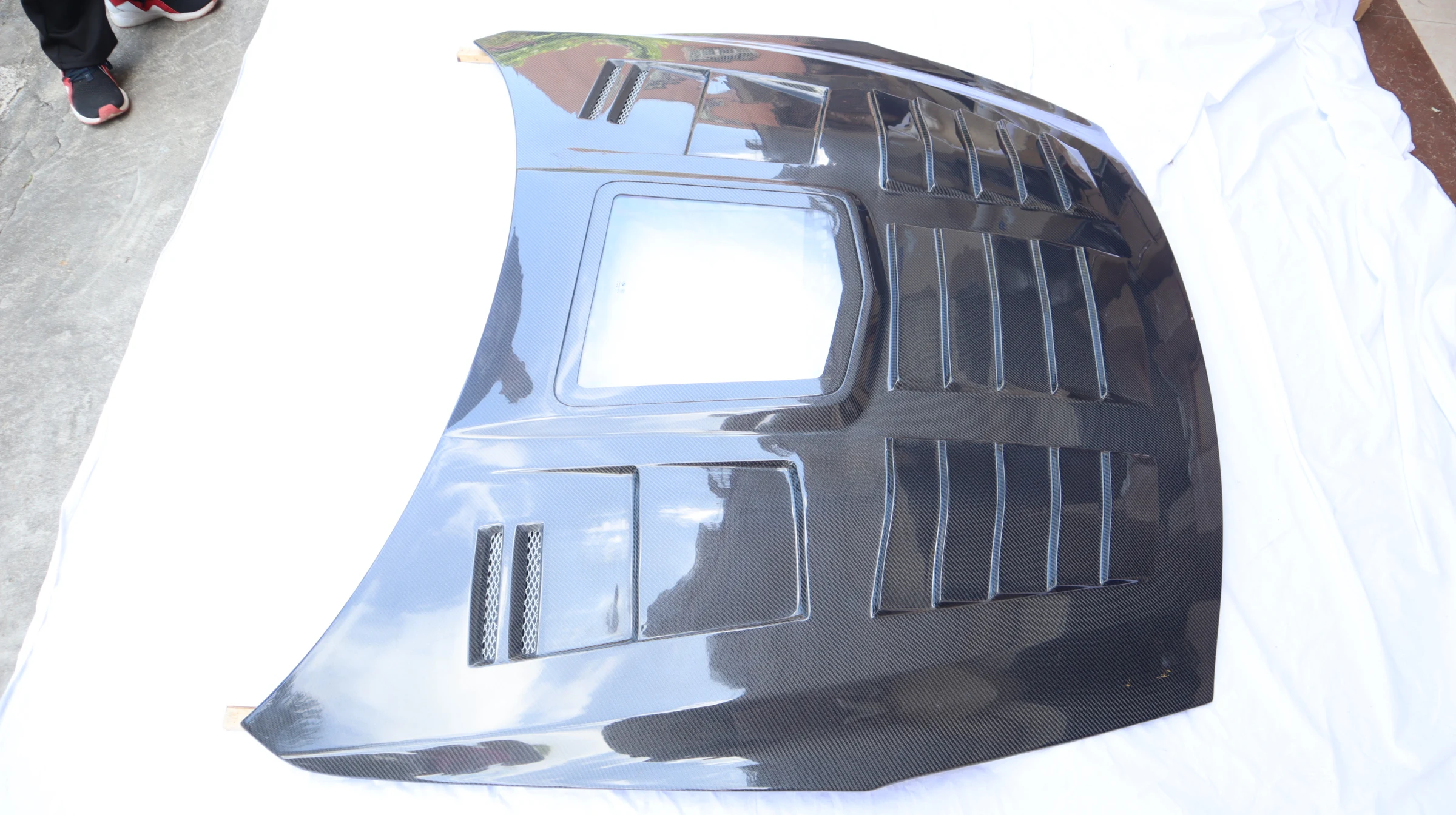 Nissan GTR carbon fiber hood IMP window hood for R35 2008-2018