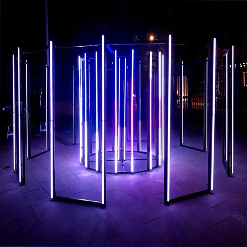 DMX RGB SMD 5050 LED pixel digital 1m 60led 72led Bar DMX LED light strip for stage