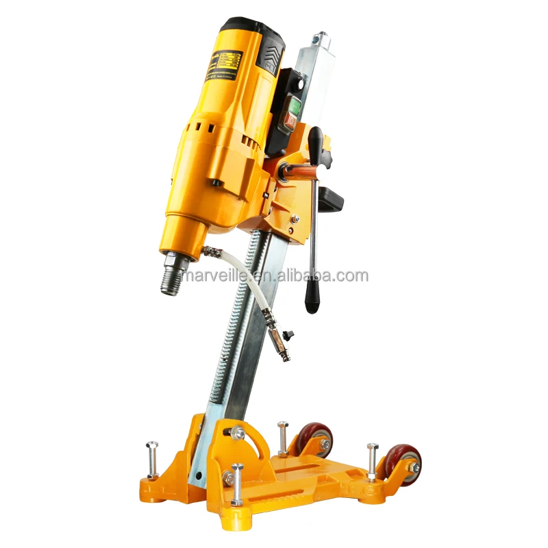 Marveille MW-355 15-355MM Reinforced Concrete Core Drill Machine 110/220V 50-60Hz 3 Speed Diamond Core Drill With Drill Stand