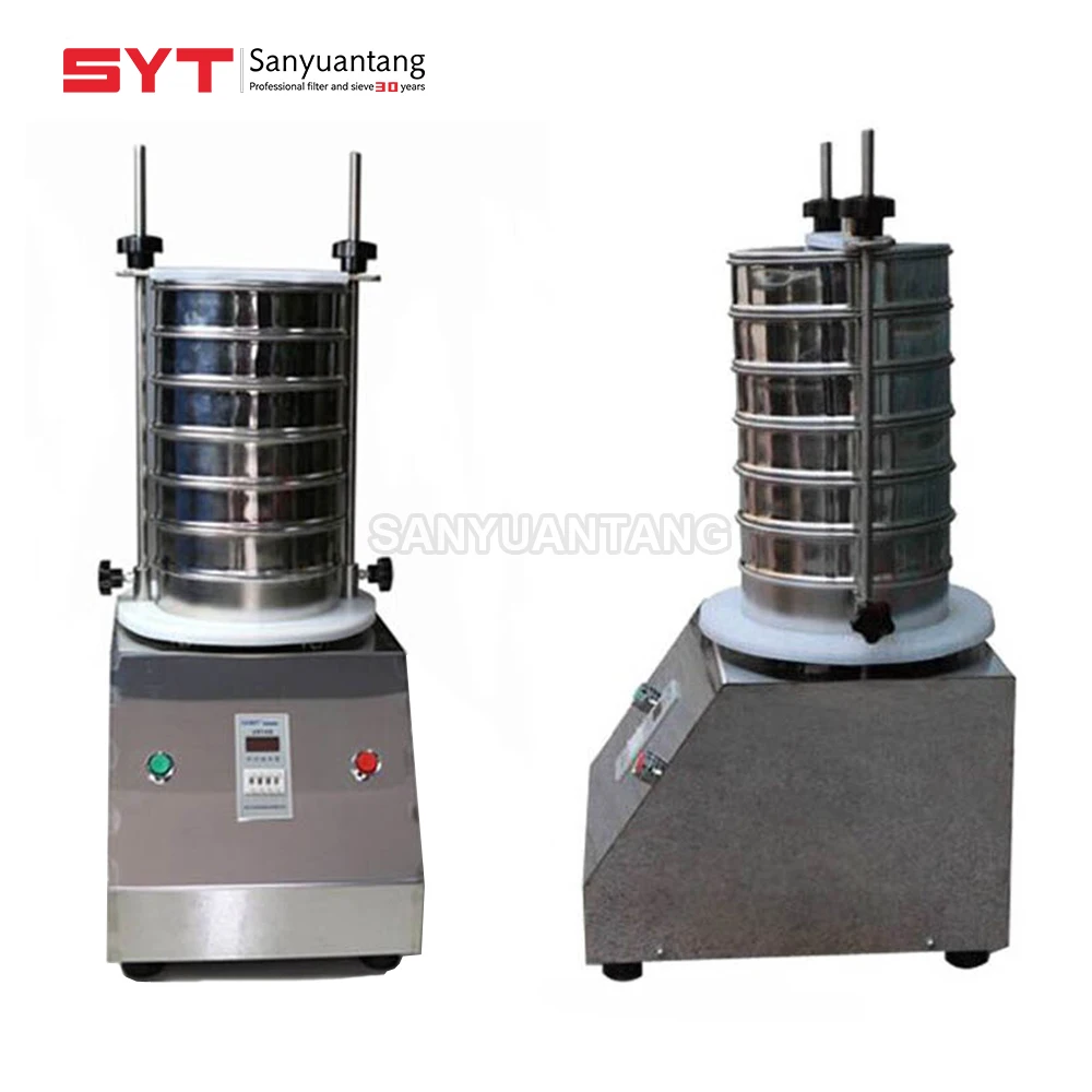Automatic 200mm 300mm Diameter Stainless Steel Laboratory mechanical test sieve shaker for Granulometry Analysis
