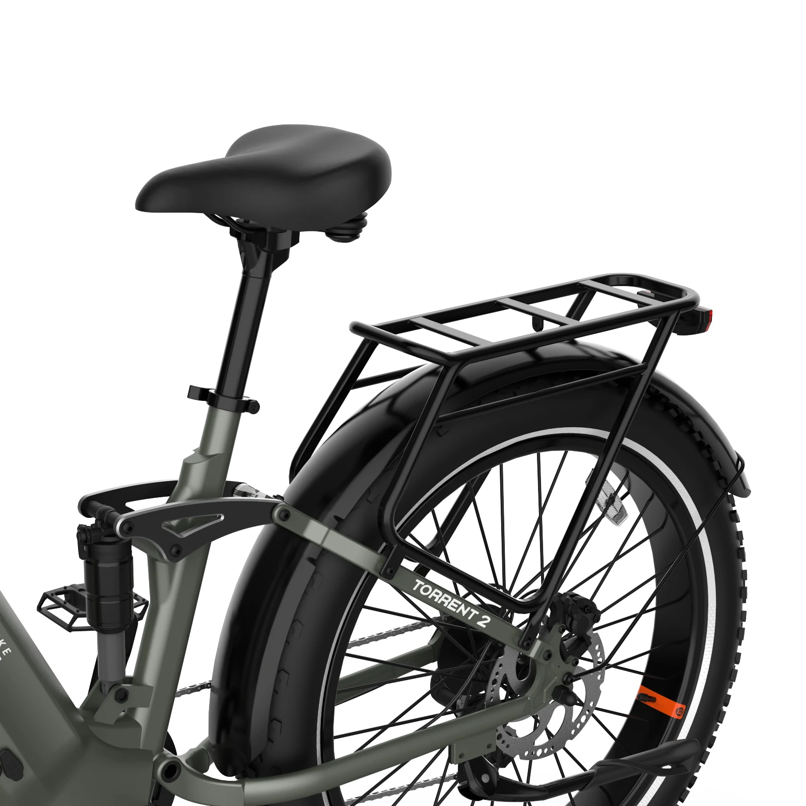 EB09 5th Wheel Fatbike 250W 25km Electric EU Stock 48V 20Ah Electric E Fatbike