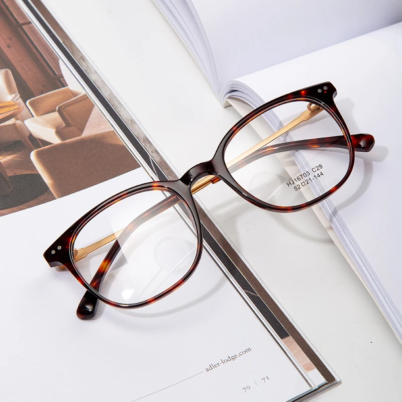 Custom Plastic Cellulose Acetate Sunglasses Men Square Half Titanium Eye Glasses Frames Sunglasses With Great Price