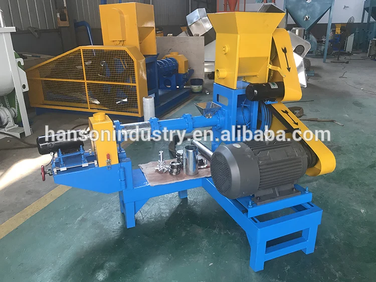 Stainless Steel Dog Floating Fish Chicken Animal Feed Pellet Making Machine Price Floating Fish Pet Food Feed Machinery