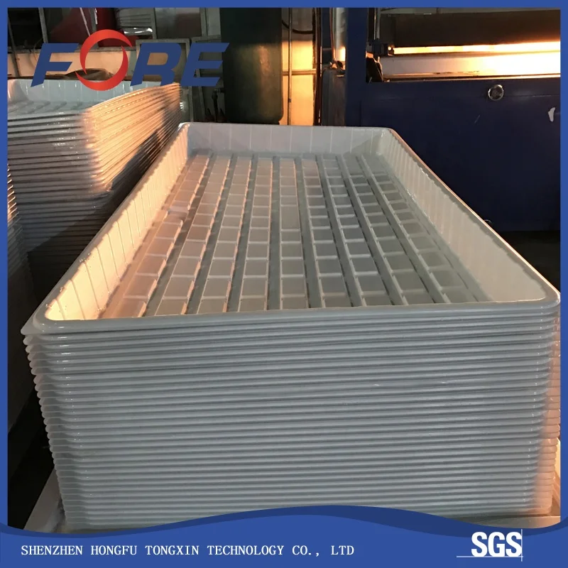 Plastics ABS Grow Trays Vertical Farms Tools Hydroponics Indoor Farming Plates  Microgreen
