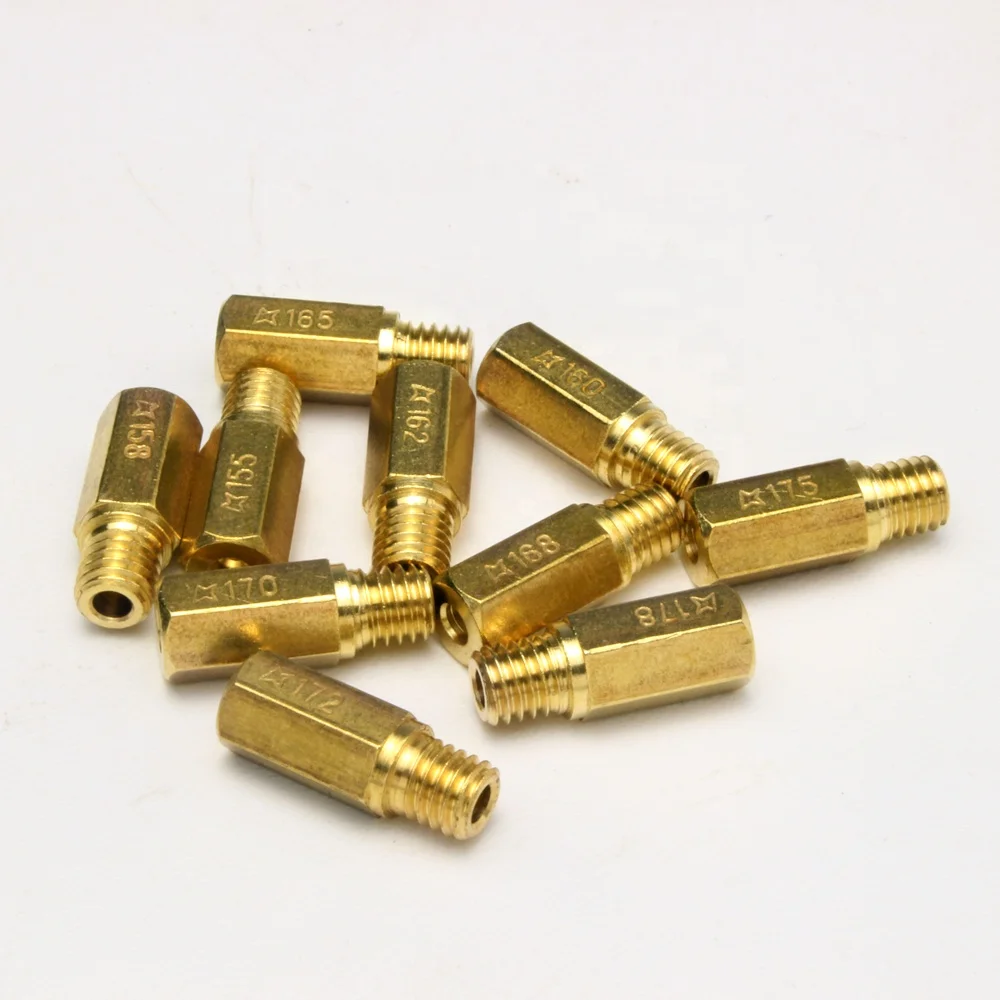 (Ready stock) for motorcycle carburetor lifting power PWM PWK PE OKO KSR NSR CVK Main jet Pilot jet Nozzle Replace Parts