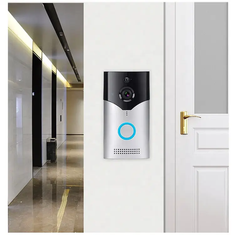 Home Security System 720P Low-Power Tuya Smart Door Bell WIFI Camera Door Bell