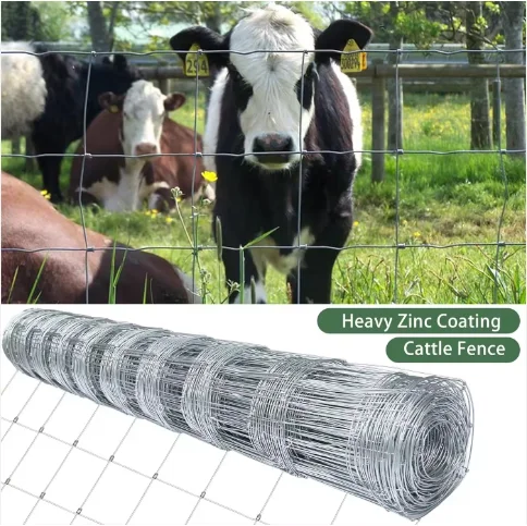 Galvanized Field Fence Wire 8Ft Cattle Sheep Goat