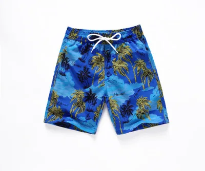 2021 Hot sale boys beach shorts swim trunk breathable swimming shorts for kids