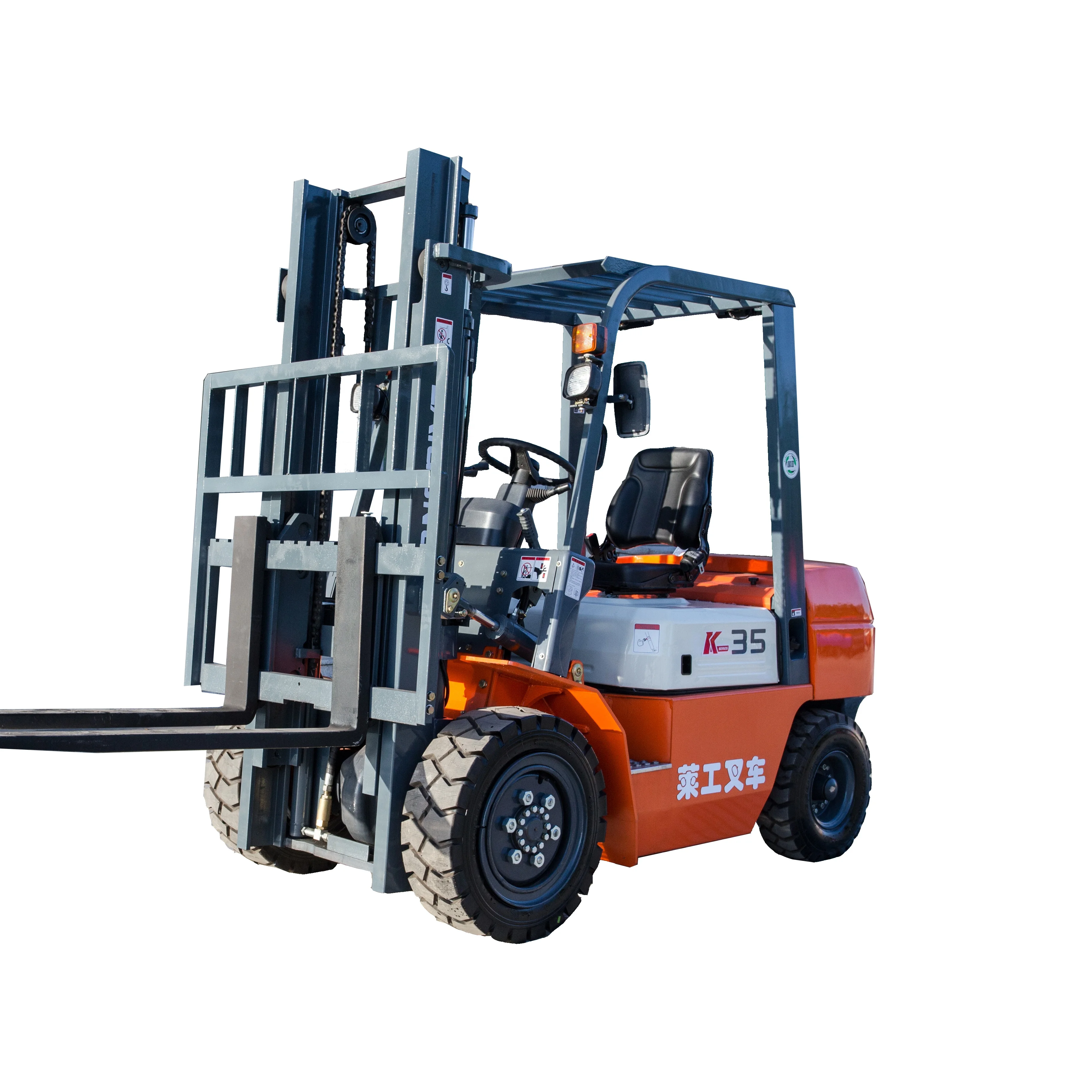 LGCM 3.5 ton diesel lifting height 4.5m forklift made in china