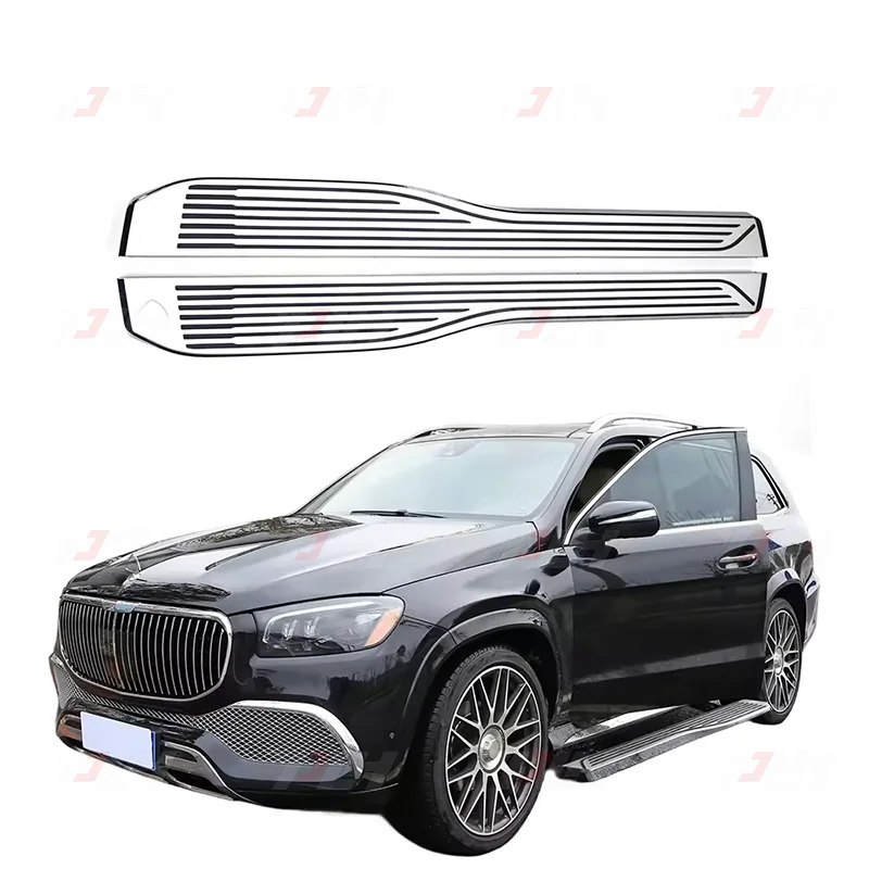Gl/Gls X166 Upgrade to X167 Mybach Style Electric Side Step For Mercedes X167 Gls 350/450/500/550 2017+ Deployable Running Board