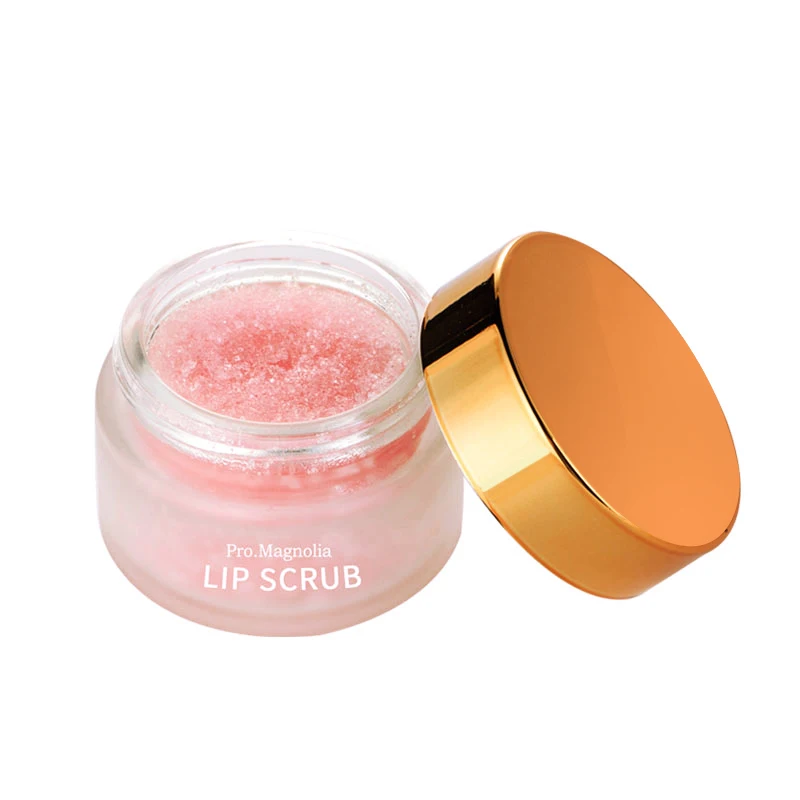 OEM ODM Wholesale All Natural Organic Moisturizing Exfoliator Pink lip scrub
