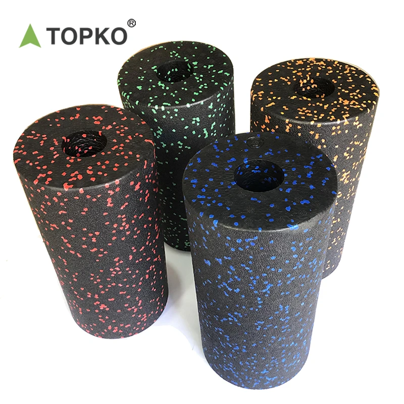 TOPKO Eco Friendly High Quality Colorful Body Massage Foam Roller  Made from Durable Plastic