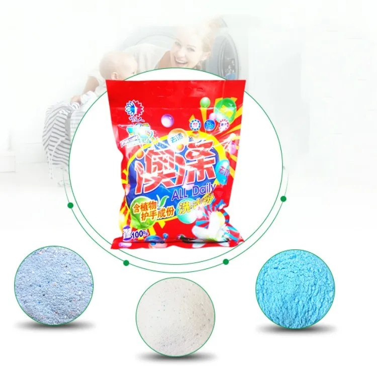 China factory hand  and machine  washing powder eco friendly brand name laundry detergent powder formula detergent powder