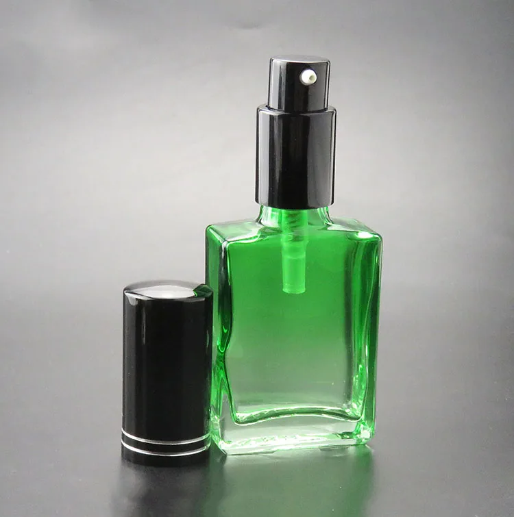 
Wholesale 30ml rectangular glass bottle with box 50ml perfume glass bottle 