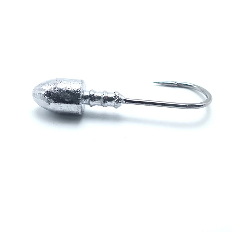 Hot sale Fishing metal Jig lead round head fishing lure jig hook