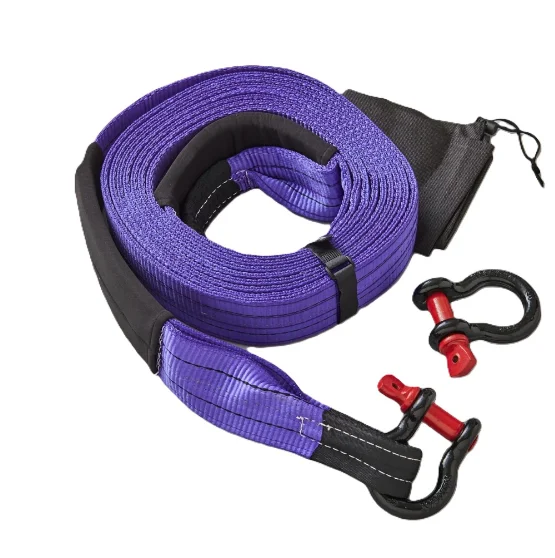 Bicycle Rope Towing Heavy duty Car Truck Traction Stopper Transfer Off Road Set Auto