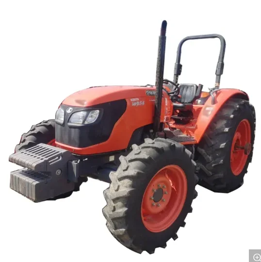 Japanese brand 954  95hp kubota tractor used tractor farm kubota 4X4 wheel drive