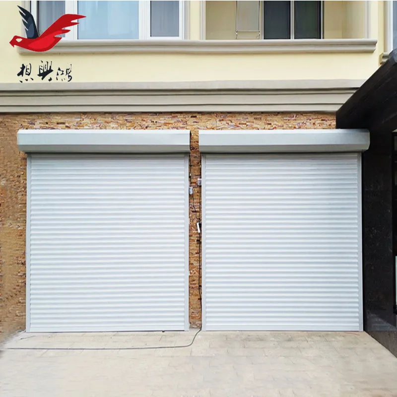 Shopping mall garage shutter door Aluminum Roll Up Door Opener Garage Door Factory