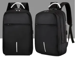 RTS Custom Logo Waterproof Backpack Bag Usb Charger Men Business 15.6 Inches Laptop Backpack With Coded Lock