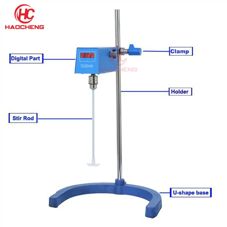 150L Laboratory Electric Brushless Overhead Stirrers With Best Price