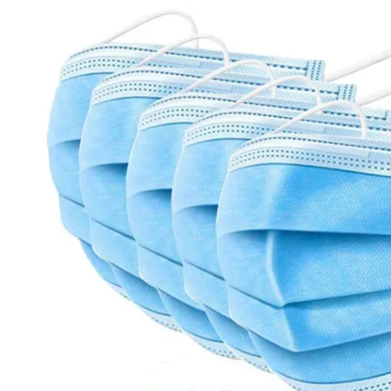 OEM/ODM Non-woven Disposable Facemask 3ply Factory Supply Safety Disposable Face Mask