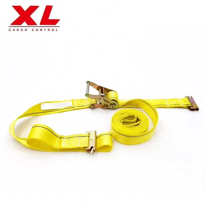 Heavy duty 2-дюймовый ratchet сковать ремни 50 мм 4400lbs e-трек трещотки галстук вниз стяжный грузовой ремень для перевозки