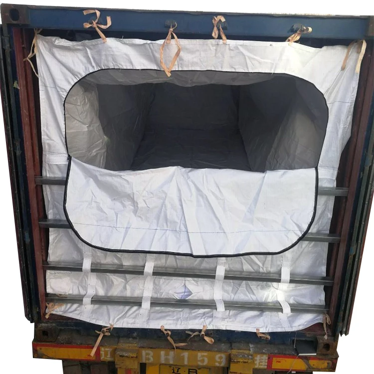 20 foot pp container liner bag for packing cement grain coffee bean power sea bulk bag