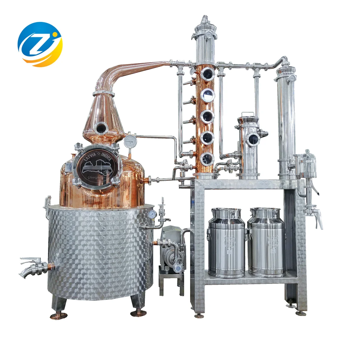 distill alcohol moonshine column distiller vodka Hot sale ZJ factory distillery machinery