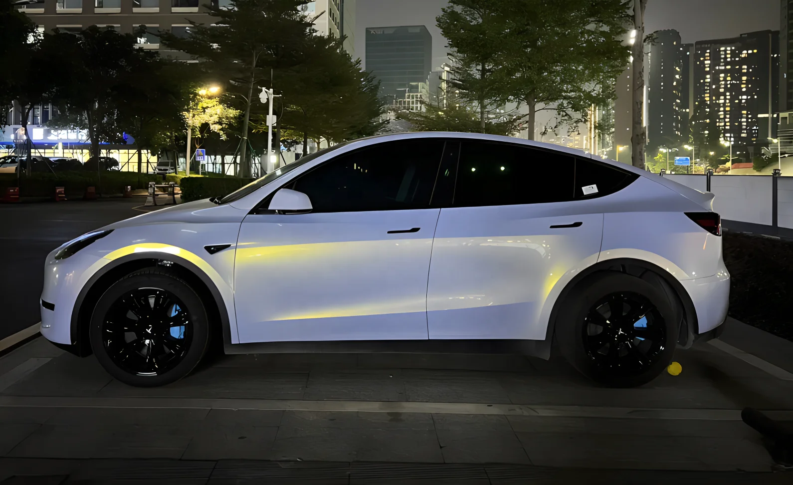 Самовосстанавливающая виниловая пленка для защиты краски автомобиля PPF Blue Meizu Gold
