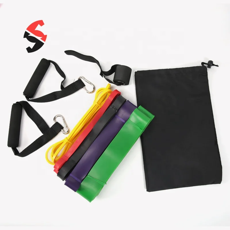 Body Training Latex Power Long Resistance Band Pull Up Exercise Resistance Band