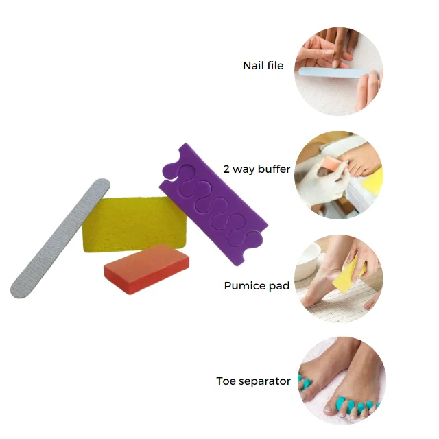 Personal Care Tools 4Pcs Pedicure Kit Foot Spa Wholesale Nail Supplies 24/7 Available With Competitive Price And Fast Delivery