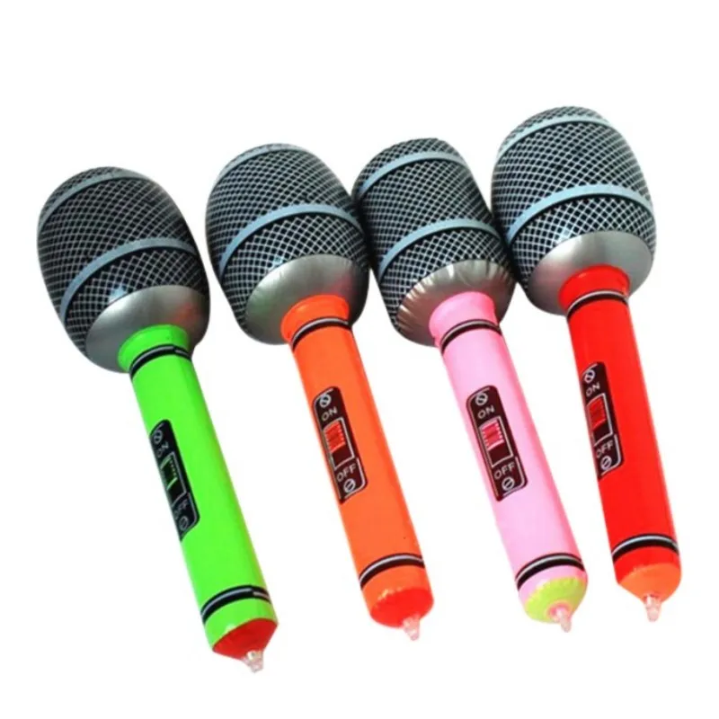 YongRong factory inflatable toys for kids Inflatable PVC Inflatable microphone toy