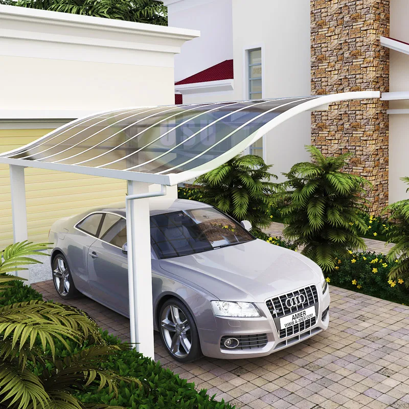 Tettoia E Carports telaio в алюминиевой древесине