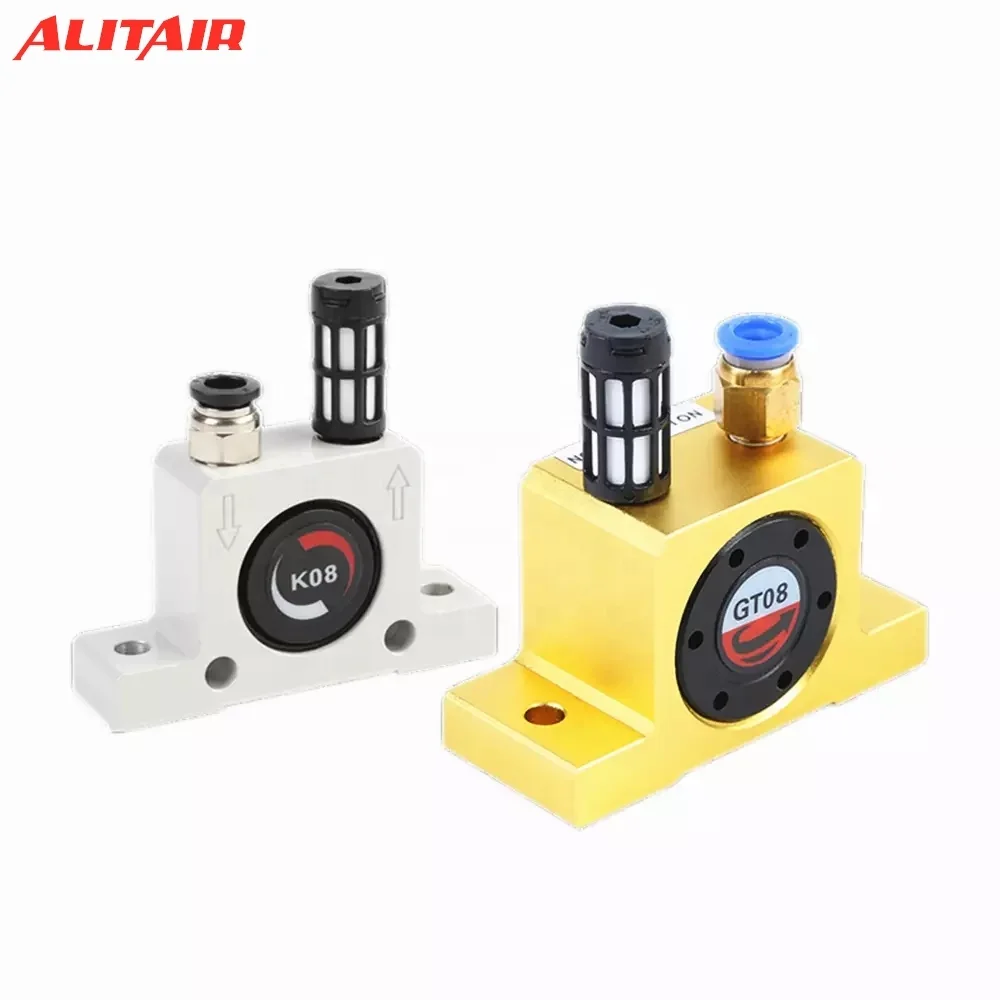 GT Type Pneumatic Turbine Vibrator for Powder Industrial Electric Pneumatic Ball Air Vibrator for Hopper