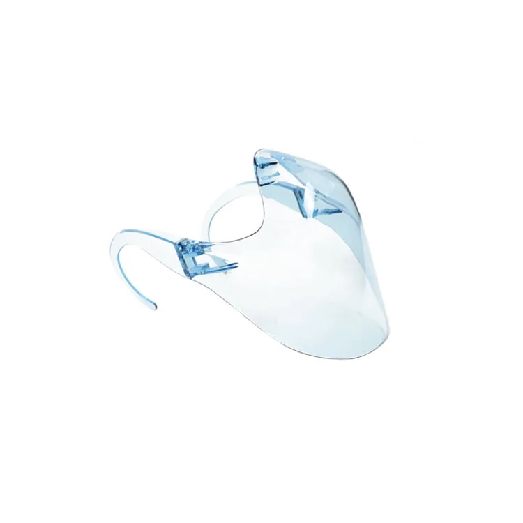 2020 clear face shield durable plastic reusable PC face shield for kids  transparent safety breathable full face