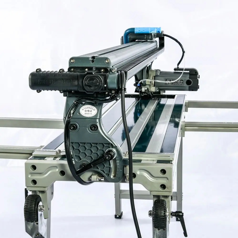 Tile Cutting Machine Automatic 45 Degrees Marble Wet Saw Cutter Stone Slab Cutting Chamfer Tool