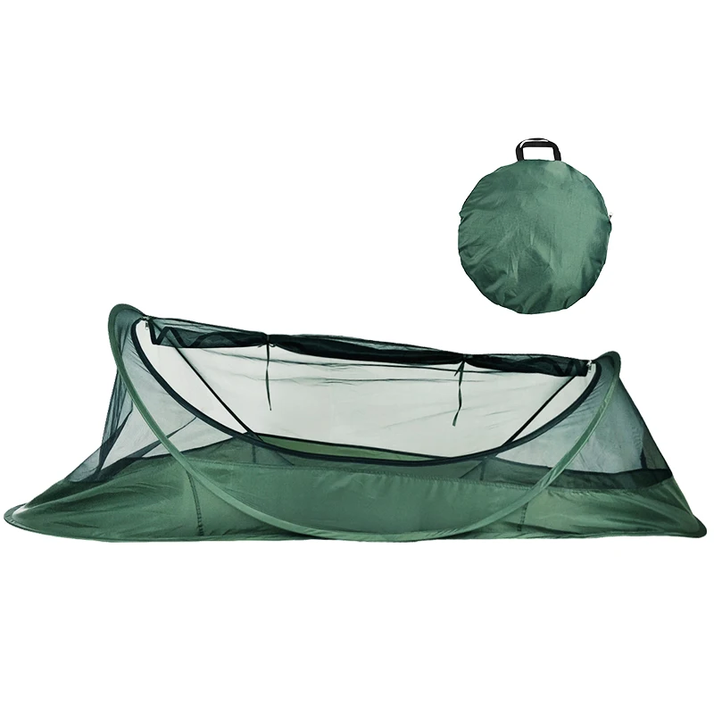 Outdoor Single Quick Open Pop up Tents Foldable Portable Waterproof Anti Bites Camping Tent